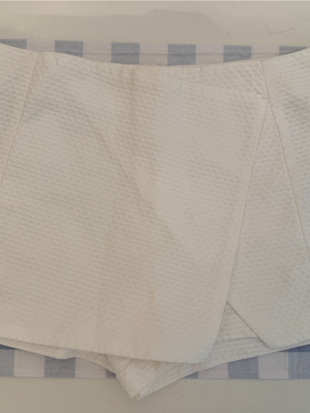 Lilly Pulitzer White Textured Cotton Skort Size 4 - Picture 8 of 9